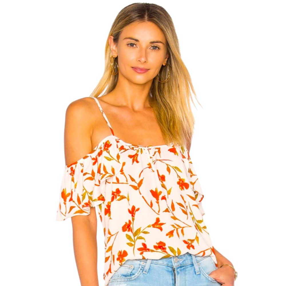 Lovers + Friends Palm Print Top